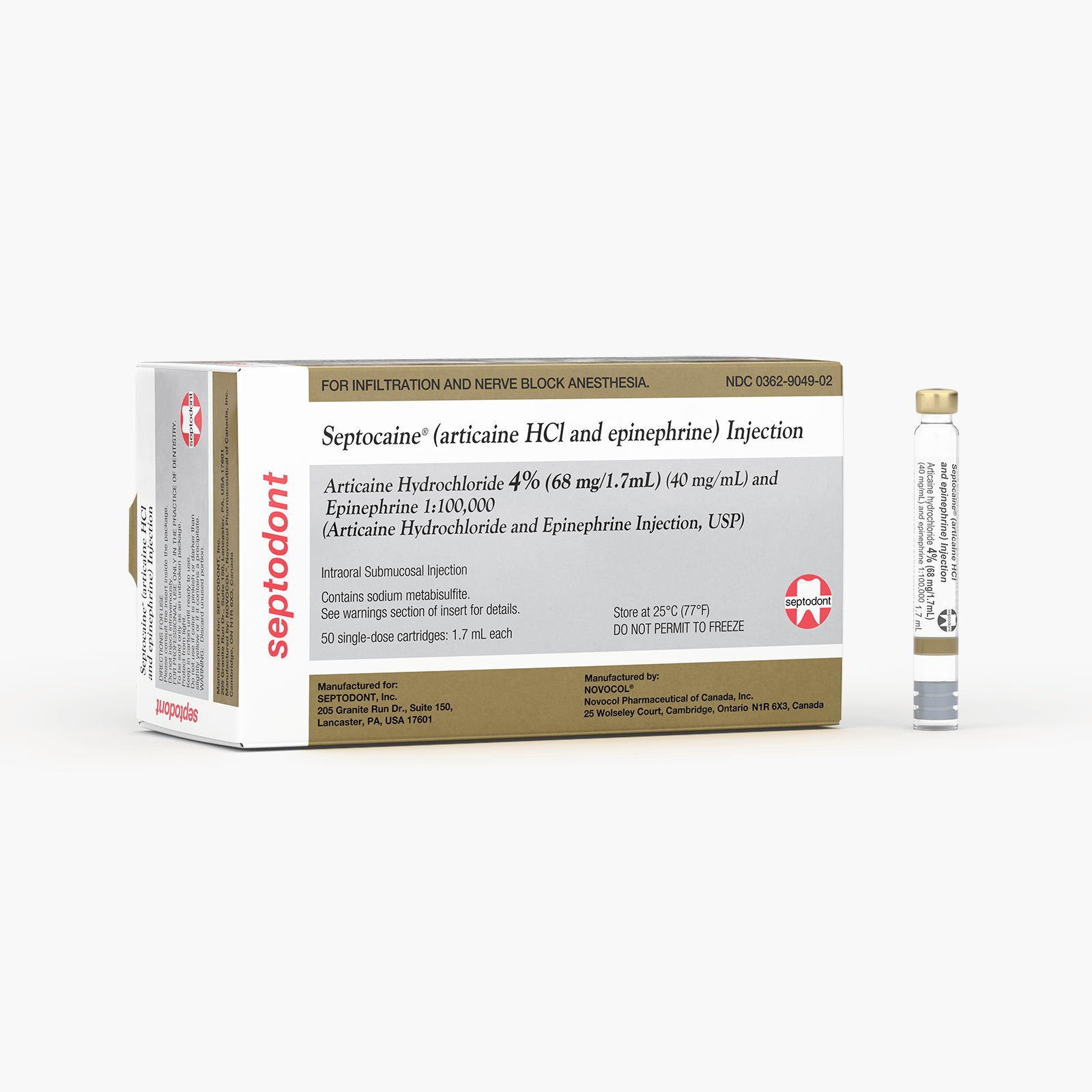 Septocaine 100 Group
